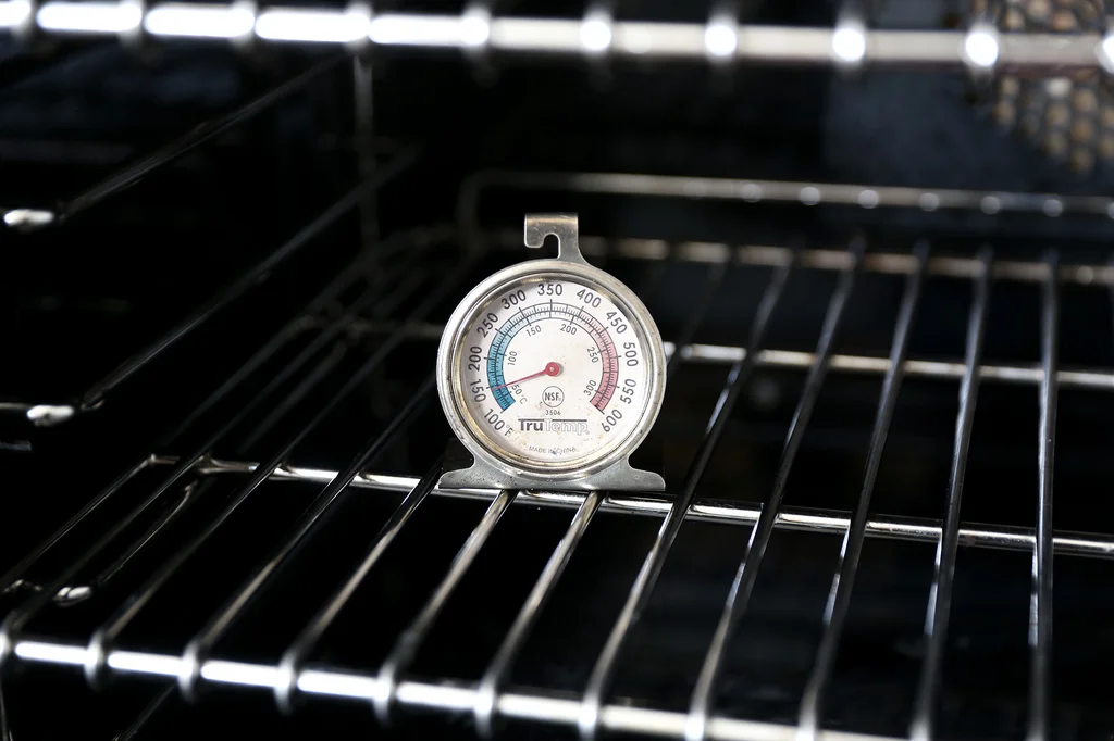 tempture of oven